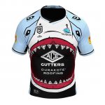 Camiseta Cronulla Sutherland Sharks 9s Rugby 2020 Azul