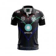 Camiseta Polo Nueva Zelandia Warriors Rugby 2024 Indigena