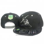 NRL Snapback Gorra Melbourne Storm Negro