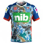 Camiseta Newcastle Knights Rugby 2019 Indigena