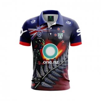 Camiseta Polo Nueva Zelandia Warriors Rugby 2024 ANZAC