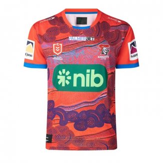 Camiseta Newcastle Knights Rugby 2024 Indigena