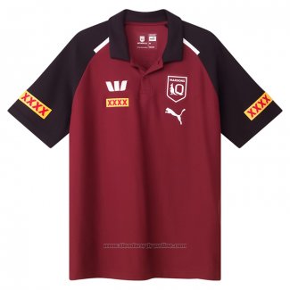 Camiseta Polo Queensland Maroons Rugby 2024