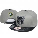 NRL Snapback Gorra Nueva Zelandia Warriors Gris